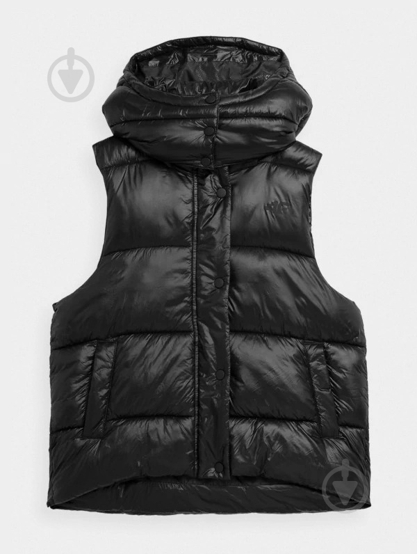 Жилет 4F DOWN JACKET F062 4FAW22TDJAF062-20S р.S черный - фото 1