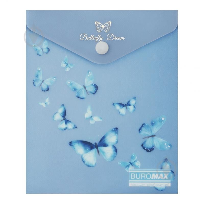 Папка-конверт на кнопке SKY ARABESKI А6 полупрозрачная Buromax BM.3922-45 - фото 1 Папка-конверт на кнопке SKY ARABESKI А6 полупрозрачная Buromax BM.3922-45 - фото 1