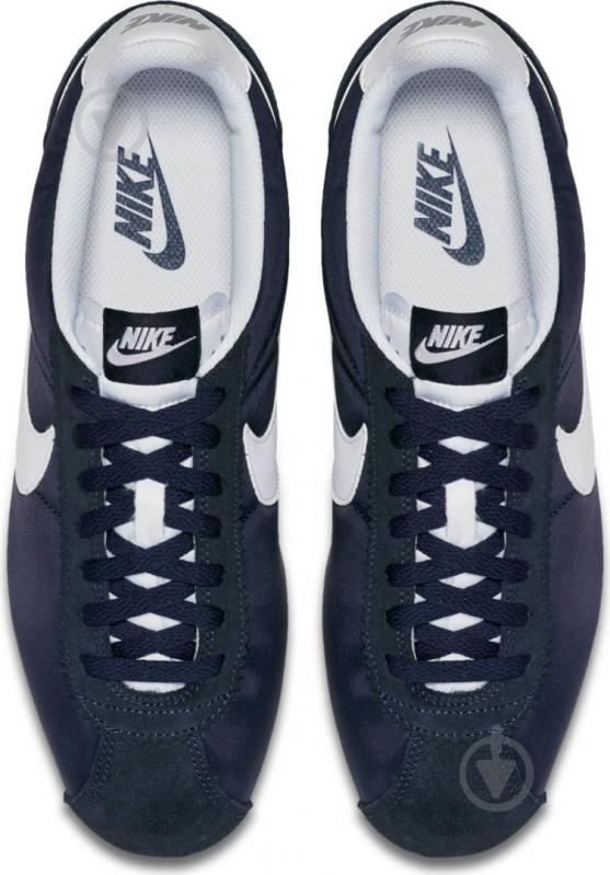 Кросівки чоловічі демісезонні Nike CLASSIC CORTEZ NYLON 807472-410 р.40,5 білі - фото 6