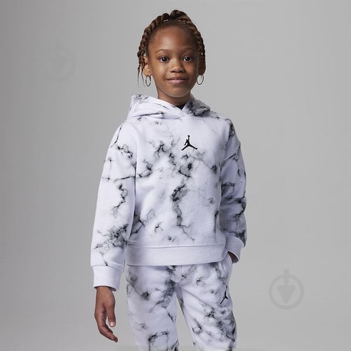 Джемпер Nike JDG ESSENTIALS AOP PULLOVER HO 45C593-001 р.XL білий - фото 1