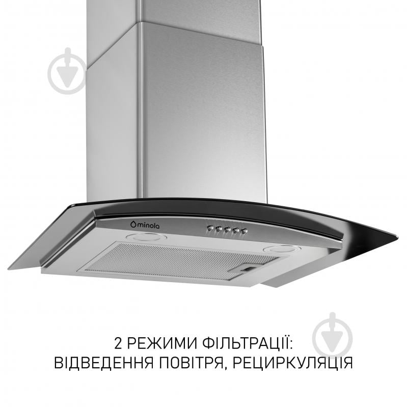 Витяжка Minola MTG 6242 I LED - фото 4