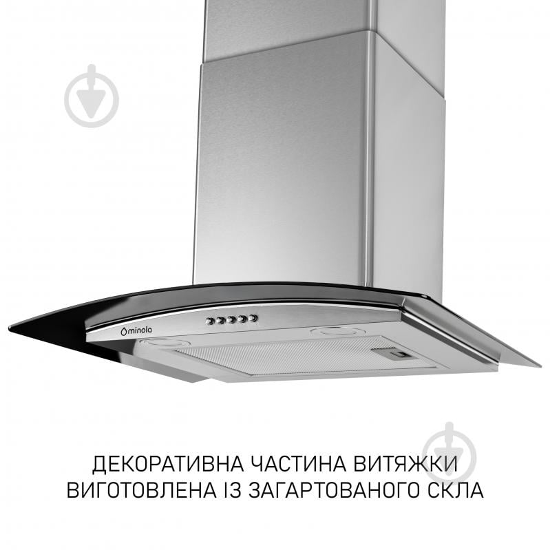 Витяжка Minola MTG 6242 I LED - фото 5