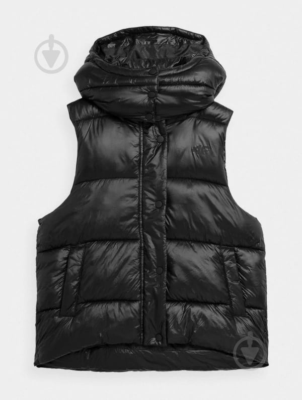 Жилет 4F DOWN JACKET F062 4FAW22TDJAF062-20S р.L чорний - фото 1