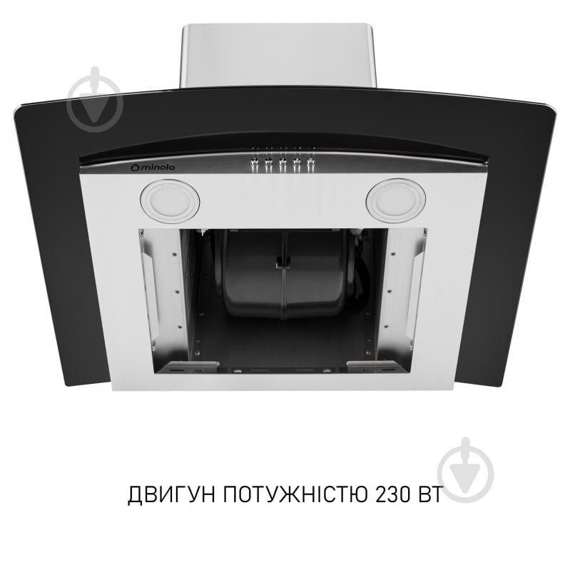 Витяжка Minola MTG 6642 I LED декоративна зі склом - фото 7