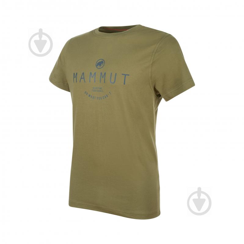 Футболка MAMMUT Seile T-Shirt 1017-00970-40079 р.L оливковий - фото 1