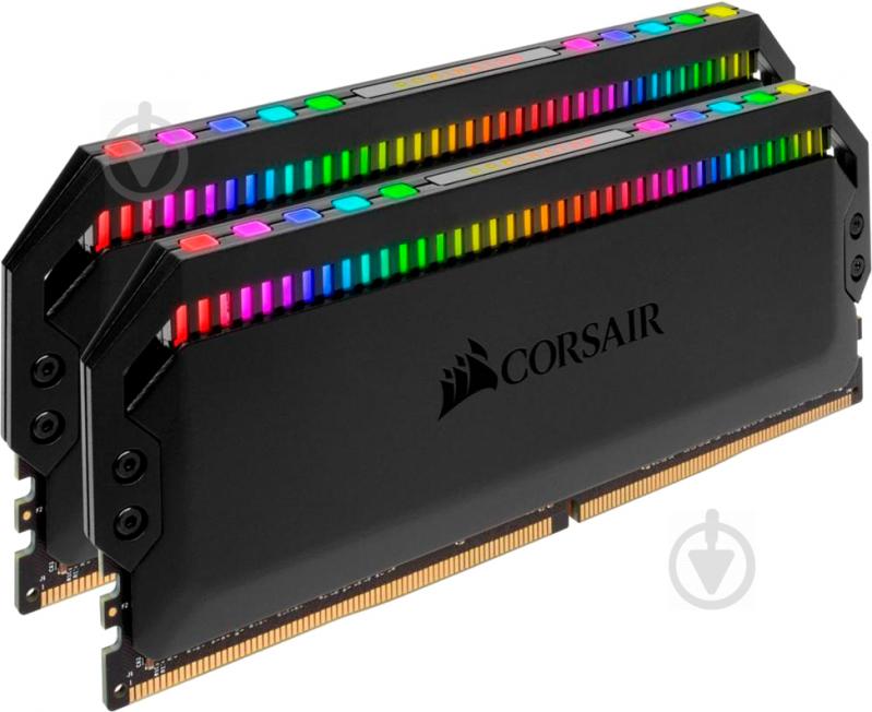 Оперативна пам'ять Corsair DDR4 SDRAM 32 GB (2x16GB) 3000 MHz (CMT32GX4M2C3000C15) Dominator Platinum RGB Black - фото 4