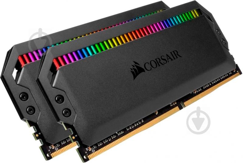 Оперативна пам'ять Corsair DDR4 SDRAM 16 GB (2x8GB) 3600 MHz (CMT16GX4M2C3600C18) Dominator Platinum RGB Black - фото 4