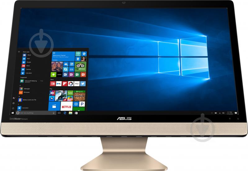 Моноблок Asus Vivo AiO V221ICGK-BA020T 21,5" (90PT01U1-M01040) black gold - фото 4