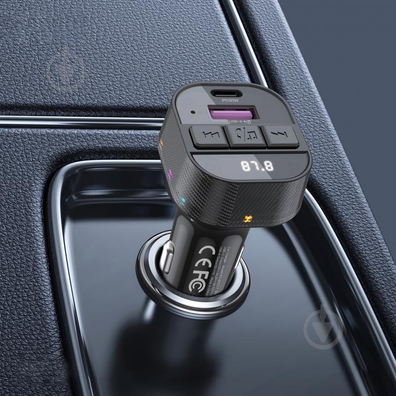 FM-трансмітер Xo BCC17 USB-A/USB-C PD30W - фото 4 FM-трансмітер Xo BCC17 USB-A/USB-C PD30W - фото 4
