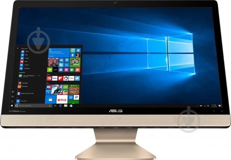 Моноблок Asus Vivo AiO V221ICGK-BA017T 21,5" (90PT01U1-M01000) black gold - фото 4