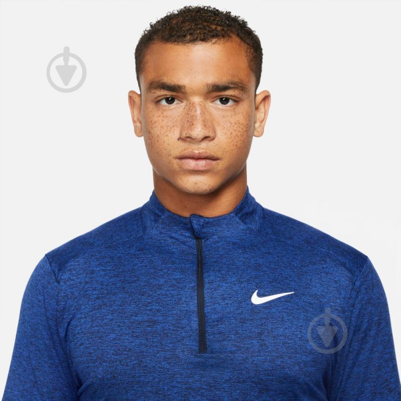 Джемпер Nike DF ELMNT TOP HZ DD4756-451 р. L синій - фото 3 Джемпер Nike DF ELMNT TOP HZ DD4756-451 р. L синій - фото 3