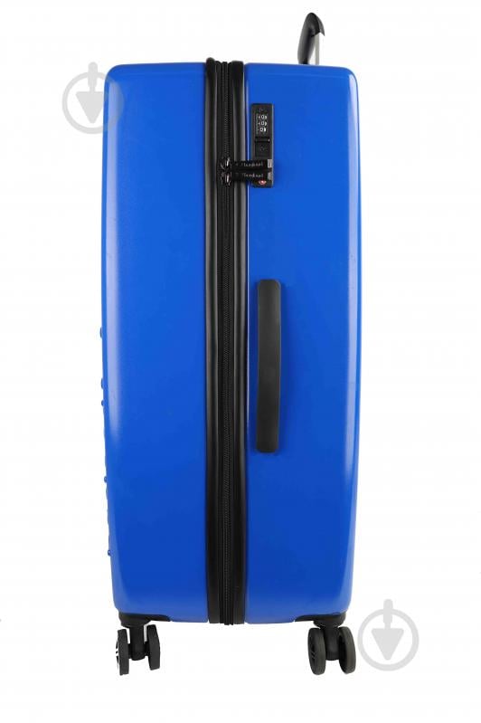 Чемодан Bagland WAVE L 96 л синий - фото 5