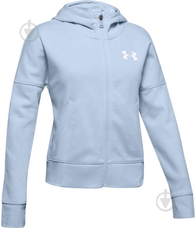 Джемпер Under Armour Rival Full Zip 1343621-460 синий - фото 1