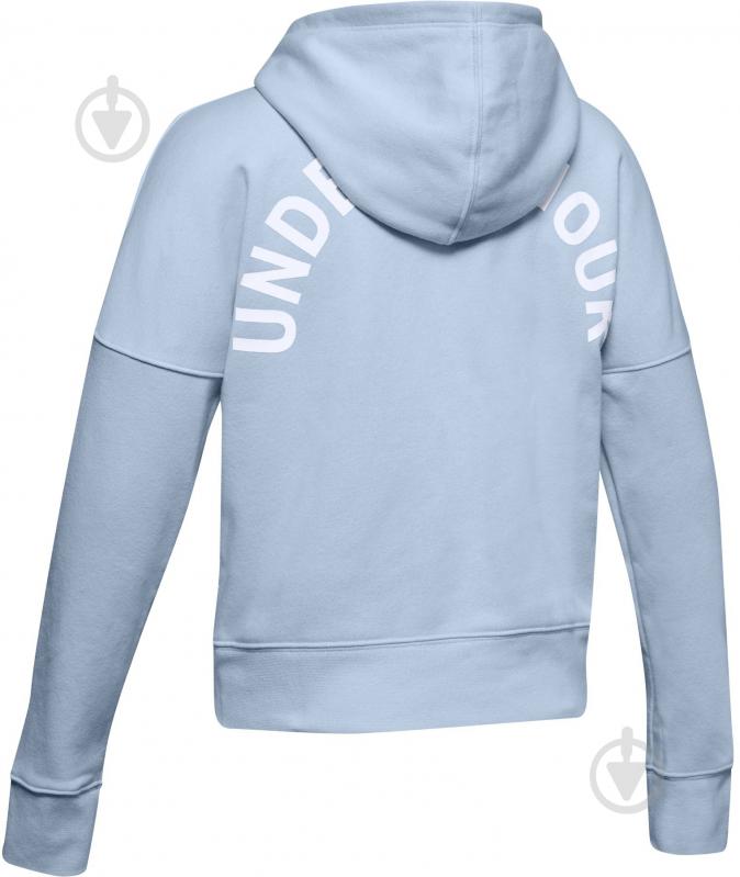 Джемпер Under Armour Rival Full Zip 1343621-460 синий - фото 2