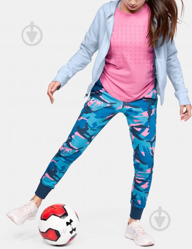 Джемпер Under Armour Rival Full Zip 1343621-460 синий - фото 4