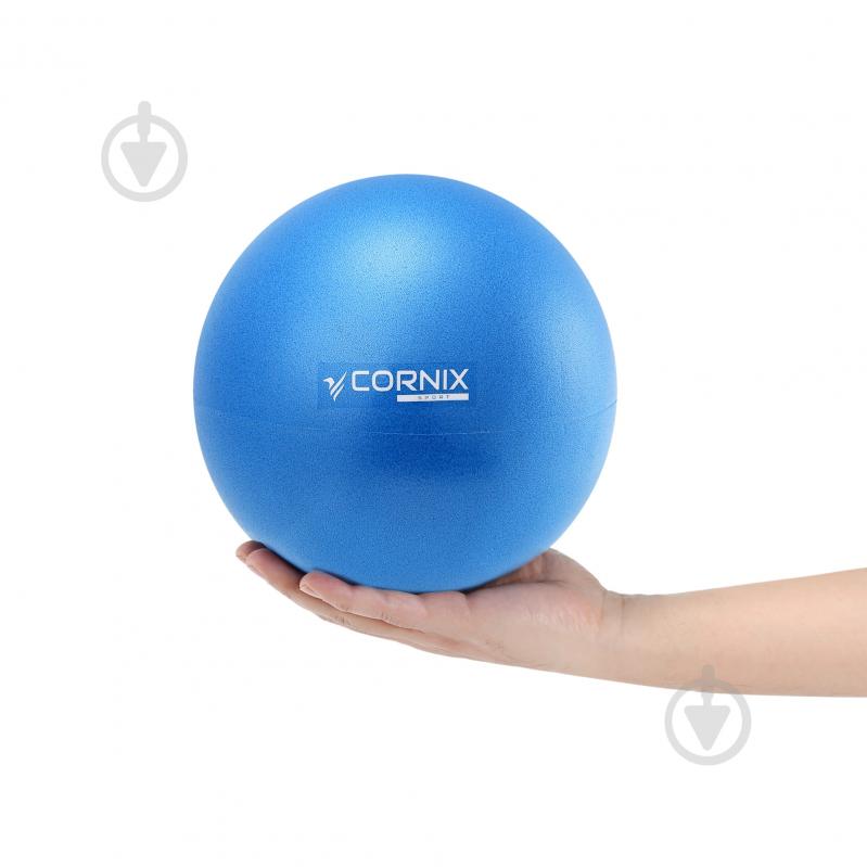 Гімнастичний м'яч Cornix MiniGYMball Blue d22 см XR-0226 - фото 2 Гімнастичний м'яч Cornix MiniGYMball Blue d22 см XR-0226 - фото 2