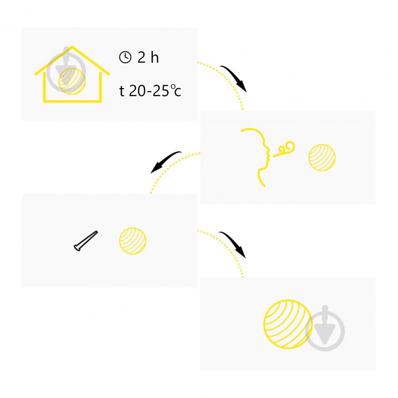 Гімнастичний м'яч Cornix MiniGYMball Blue d22 см XR-0226 - фото 4 Гімнастичний м'яч Cornix MiniGYMball Blue d22 см XR-0226 - фото 4