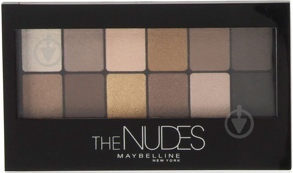 Тіні для повік Maybelline New York Nudes нюд 9,6 г - фото 1