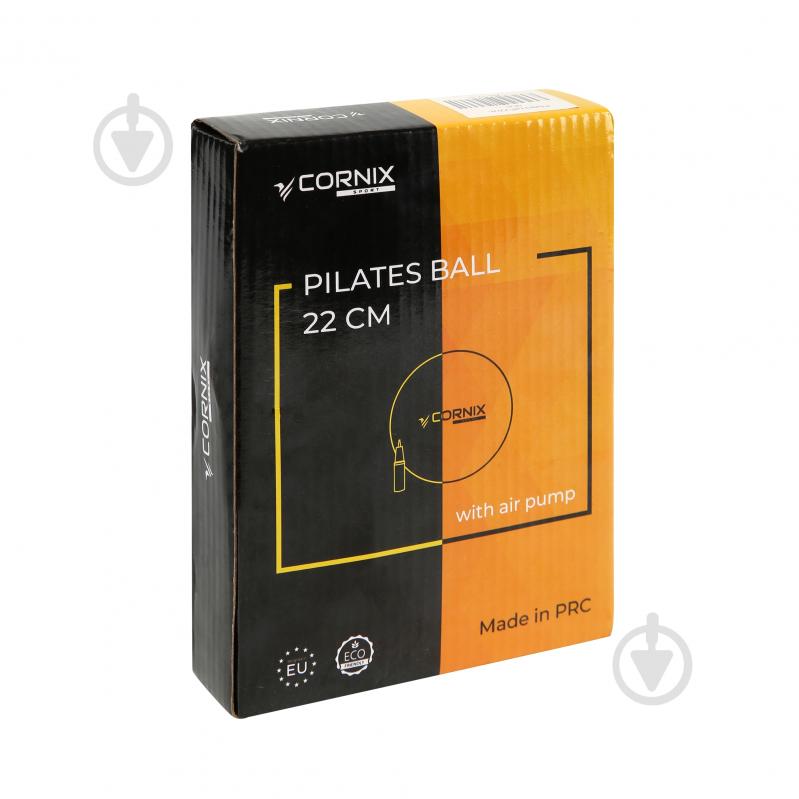 Гімнастичний м'яч Cornix MiniGYMball Grey d22 см XR-0227 - фото 7 Гімнастичний м'яч Cornix MiniGYMball Grey d22 см XR-0227 - фото 7