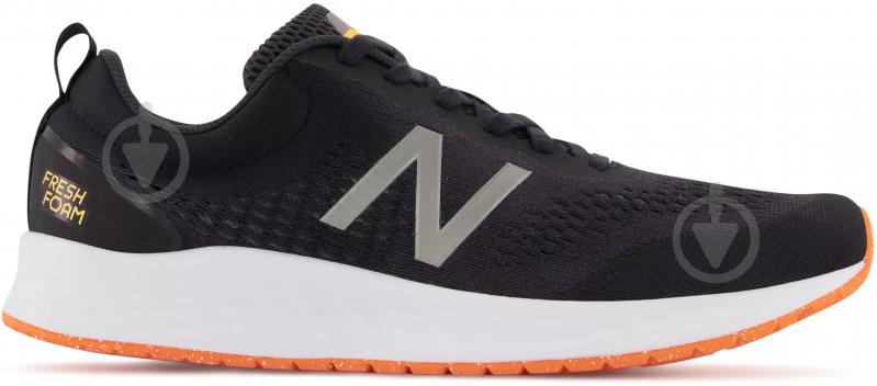 Кросівки чоловічі демісезонні New Balance Fresh Foam Arishi MARISCO3 р.42,5 чорно-помаранчеві - фото 1