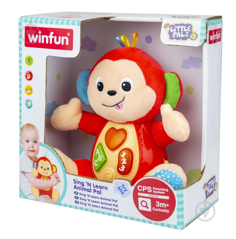 Игрушка музыкальная Winfun Обезьянка 0275-01 - фото 2