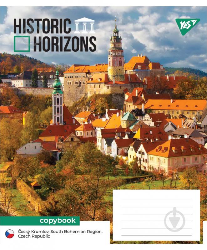 Набір шкільних зошитів Historic Horizons 48 аркушів лінія 5 шт. YES - фото 4