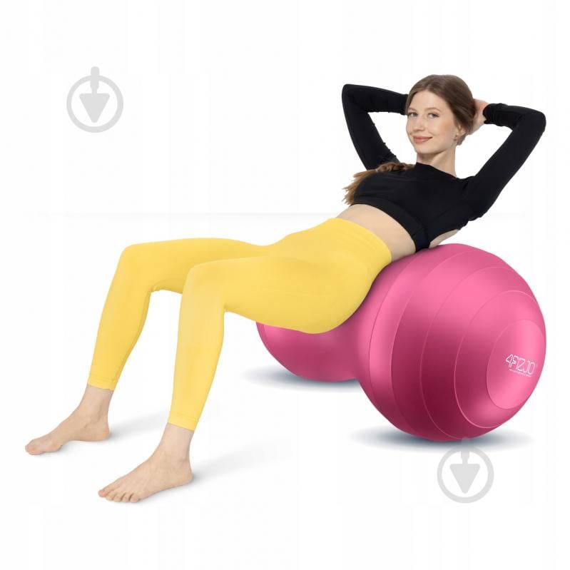 Фітбол 4fizjo Anti-Burst Pink d90 см P-5907739318565 - фото 2 Фітбол 4fizjo Anti-Burst Pink d90 см P-5907739318565 - фото 2