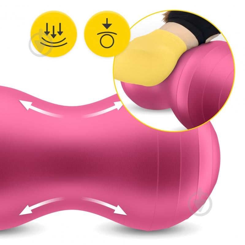 Фітбол 4fizjo Anti-Burst Pink d90 см P-5907739318565 - фото 10 Фітбол 4fizjo Anti-Burst Pink d90 см P-5907739318565 - фото 10