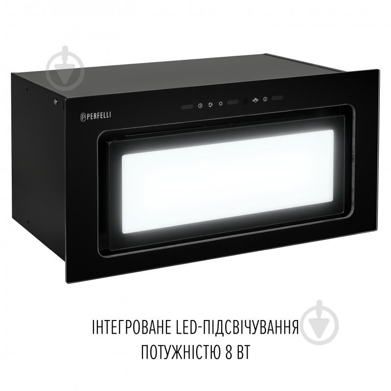 Витяжка Perfelli Design VISION 6 NERO SILENZIO - фото 10