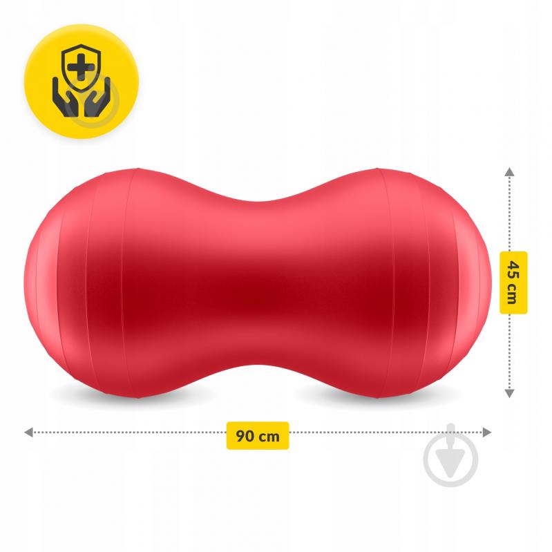 Фітбол 4fizjo Anti-Burst Red d90 см P-5907739318558 - фото 10 Фітбол 4fizjo Anti-Burst Red d90 см P-5907739318558 - фото 10