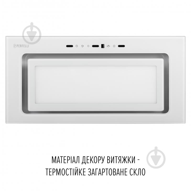 Витяжка Perfelli Design VISION 6 BIANCO SILENZIO - фото 5 Витяжка Perfelli Design VISION 6 BIANCO SILENZIO - фото 5