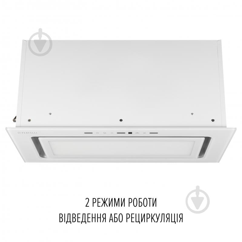 Витяжка Perfelli Design VISION 6 BIANCO SILENZIO - фото 10 Витяжка Perfelli Design VISION 6 BIANCO SILENZIO - фото 10