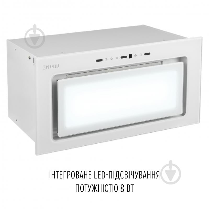 Витяжка Perfelli Design VISION 6 BIANCO SILENZIO - фото 12 Витяжка Perfelli Design VISION 6 BIANCO SILENZIO - фото 12