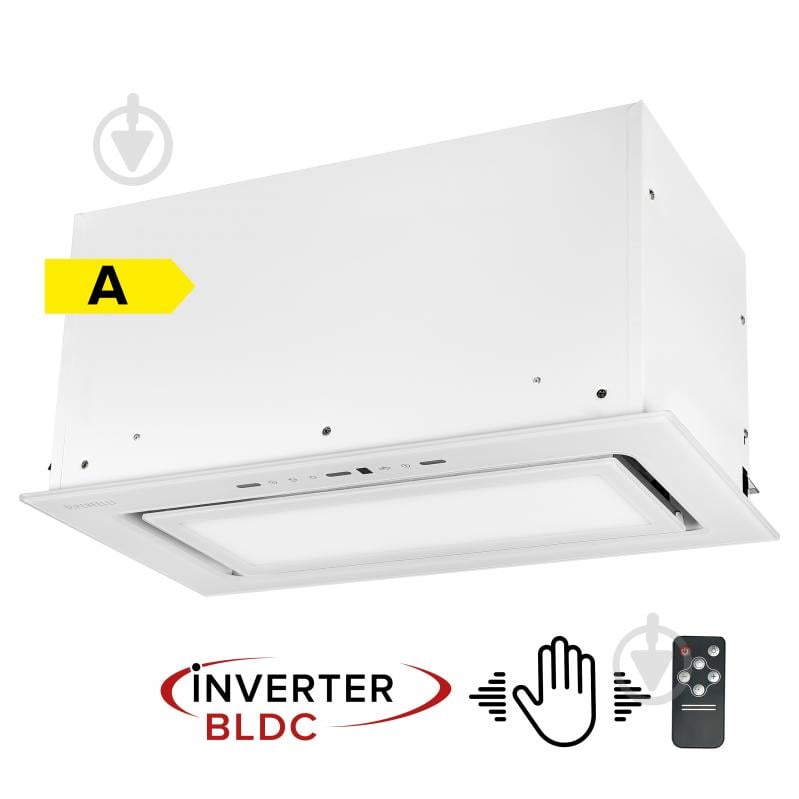 Витяжка Perfelli Design VISION 6 BIANCO SILENZIO - фото 2 Витяжка Perfelli Design VISION 6 BIANCO SILENZIO - фото 2