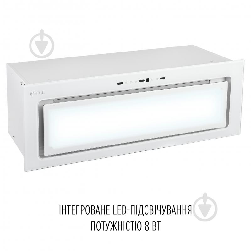 Витяжка Perfelli Design VISION 9 BIANCO SILENZIO - фото 10 Витяжка Perfelli Design VISION 9 BIANCO SILENZIO - фото 10