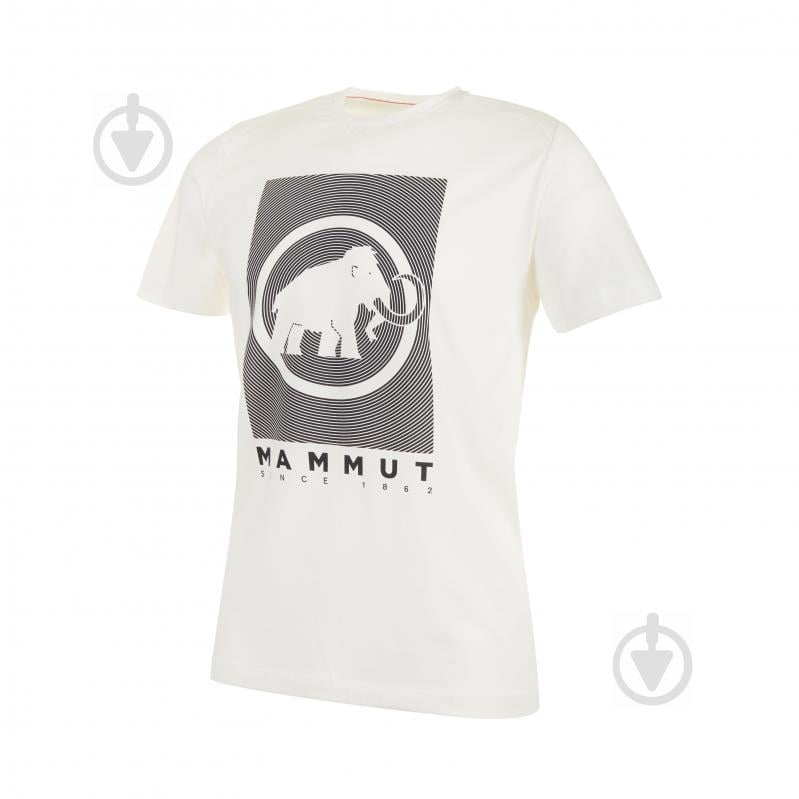 Футболка MAMMUT Trovat T-Shirt 1017-09862-00258 р.S білий - фото 1