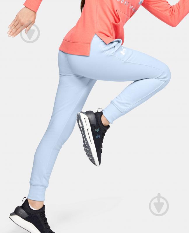 Брюки Under Armour Rival Jogger 1343623-460 р. S синий - фото 5 Брюки Under Armour Rival Jogger 1343623-460 р. S синий - фото 5