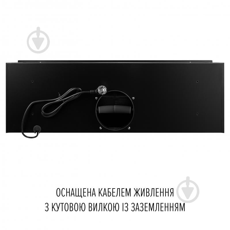 Вытяжка Perfelli Design VISION 9 NERO SILENZIO - фото 12