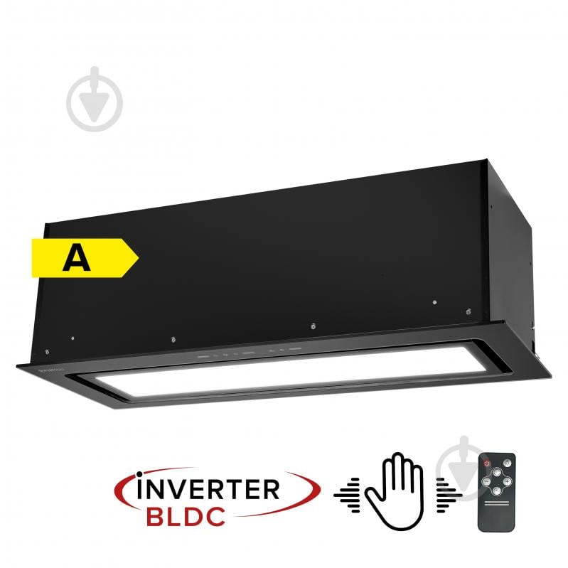 Вытяжка Perfelli Design VISION 9 NERO SILENZIO - фото 1