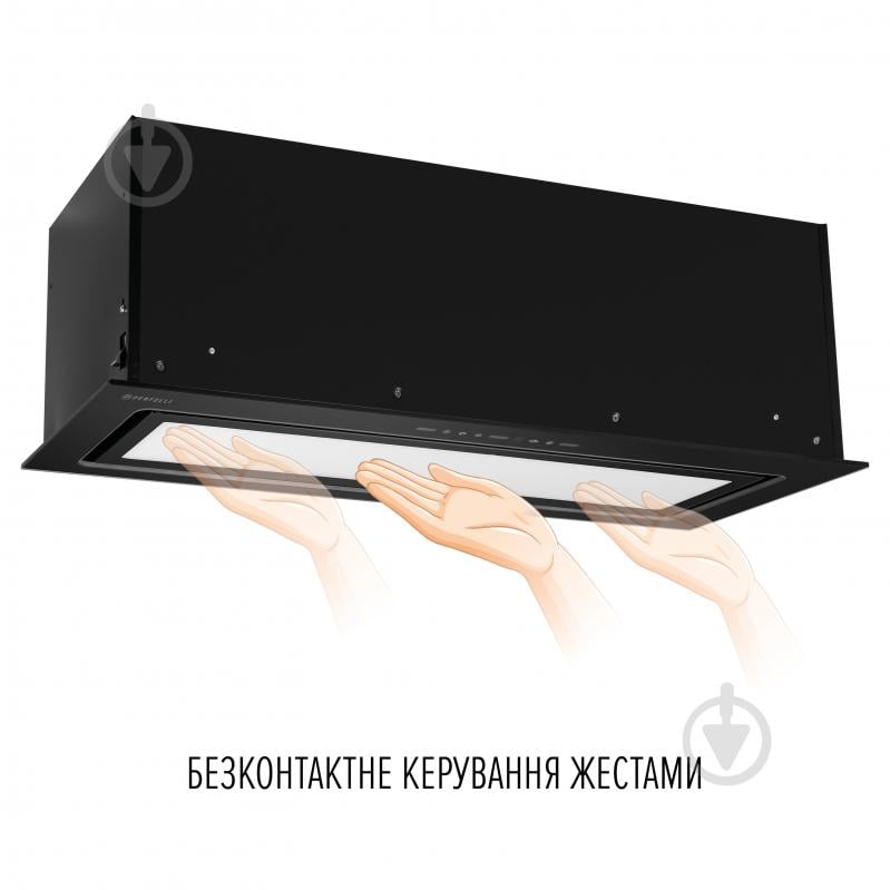 Вытяжка Perfelli Design VISION 9 NERO SILENZIO - фото 6