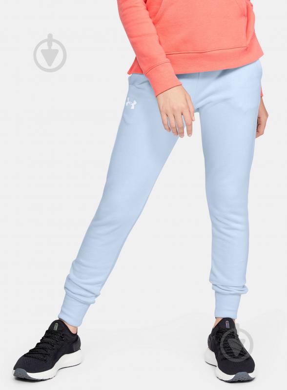 Брюки Under Armour Rival Jogger 1343623-460 р. XS синий - фото 3 Брюки Under Armour Rival Jogger 1343623-460 р. XS синий - фото 3