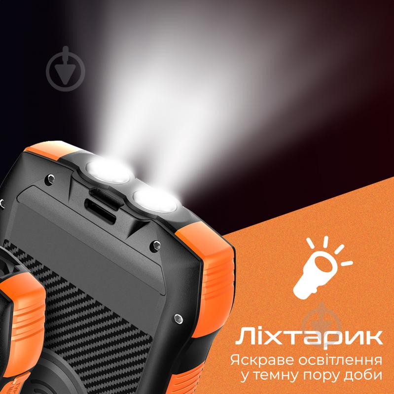 Повербанк с солнечной панелью Promate 20000 mAh black (solartank-20pdqi.black) - фото 10