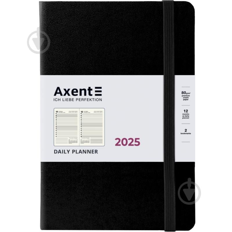 Щоденник датований Partner 145x210 мм Axent Strong A5 2025 8819-25-01-A - фото 1