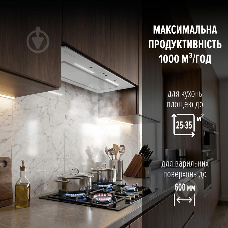 Вытяжка Perfelli NUOVA 6NWR BIANCO - фото 3 Вытяжка Perfelli NUOVA 6NWR BIANCO - фото 3