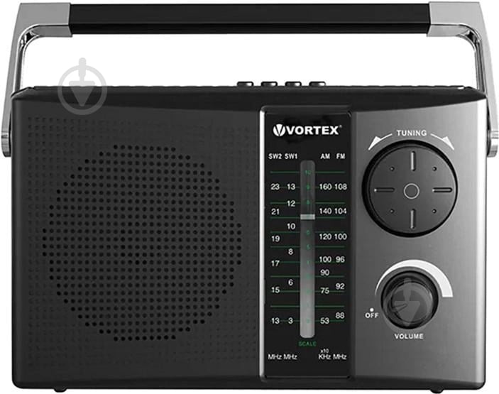 Радиоприемник VORTEX VO2606 Vortex Black - фото 1