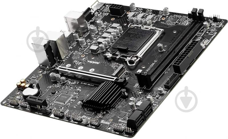 Материнська плата MSI 911-7D48-070 (Socket 1700, Intel H610, micro ATX) - фото 5 Материнська плата MSI 911-7D48-070 (Socket 1700, Intel H610, micro ATX) - фото 5