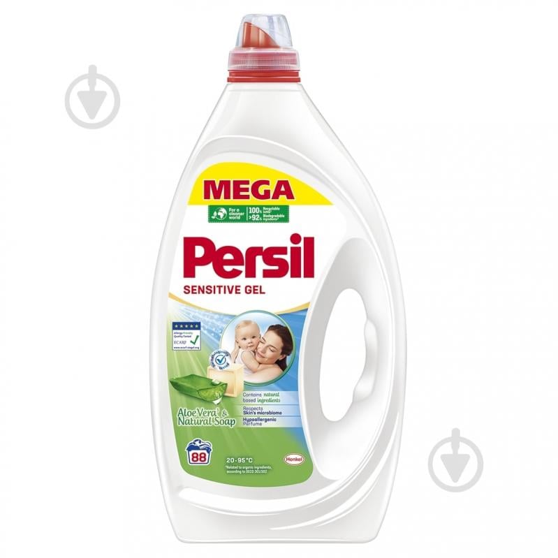 Гель для машинной и ручной стирки Persil sensetive 3,96 л - фото 1