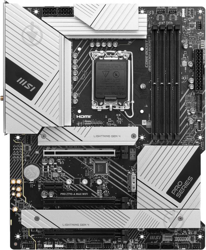 Материнська плата MSI 911-7E07-025 (Socket 1700, Intel Z790, ATX) - фото 2