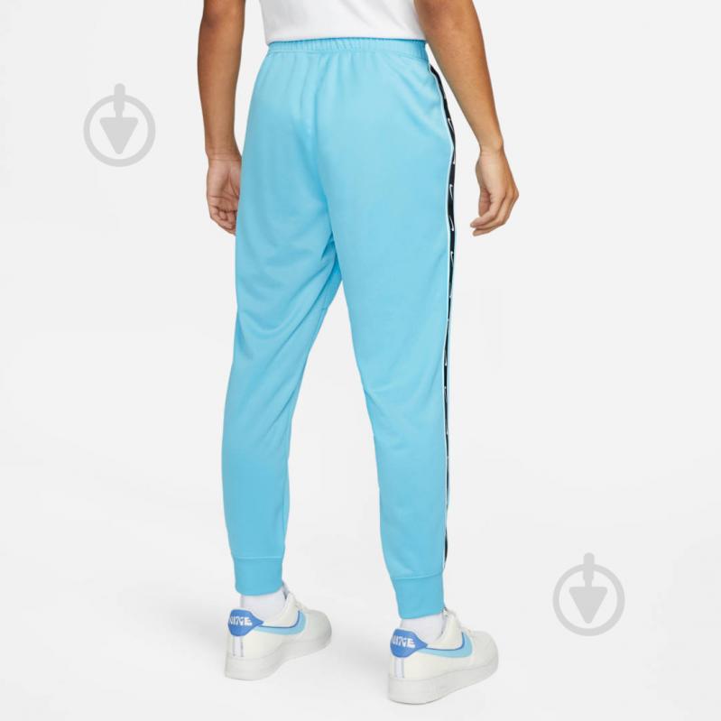 Брюки Nike M NSW REPEAT SW PK JOGGER DX2027-416 р. 2XL голубой - фото 2