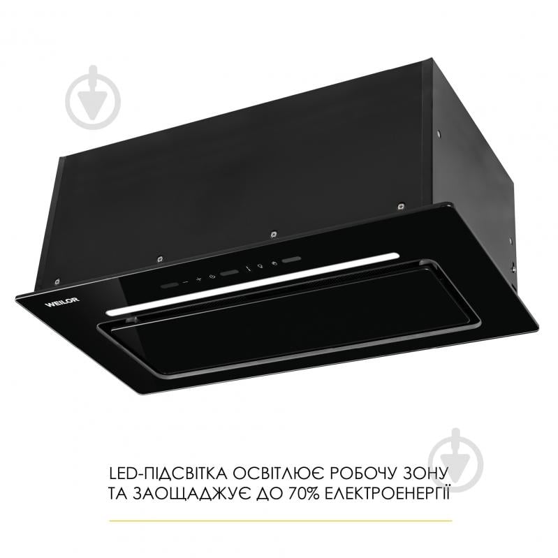 Вытяжка WEILOR LUMINA WBG 66 BLACK - фото 13
